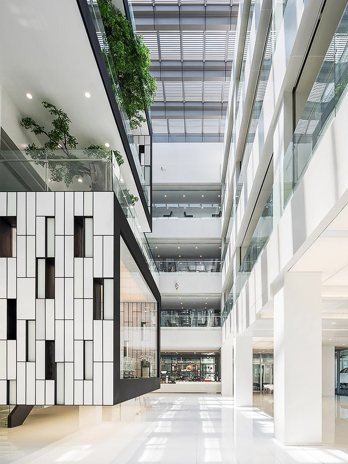 網(wǎng)絡(luò)公司辦公室過(guò)道裝修設(shè)計(jì)方案