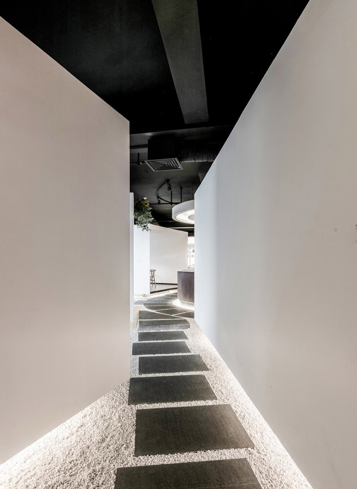 茶業公司辦公室過道裝修設計方案