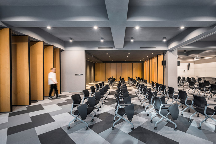 集團總部辦公樓會議區裝修設計效果圖