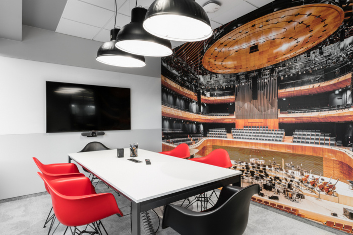 創意辦公空間洽談室裝修設計效果圖
