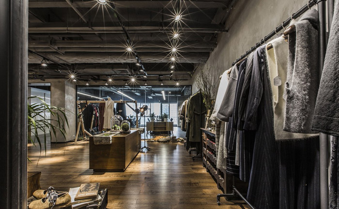 東方禪意辦公室展區裝修設計效果圖