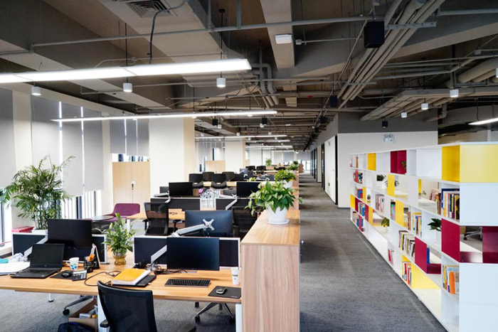 食品公司辦公區裝修設計效果圖