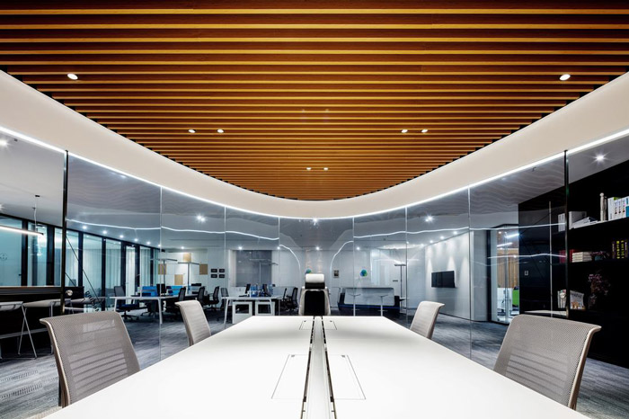 創意辦公室會議室裝修設計效果圖