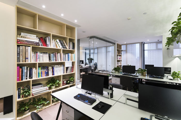設計公司辦公室裝修設計效果圖