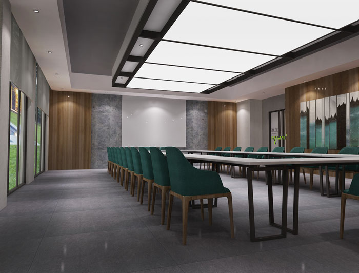 杭州科技公司辦公樓會議室裝修設計效果圖