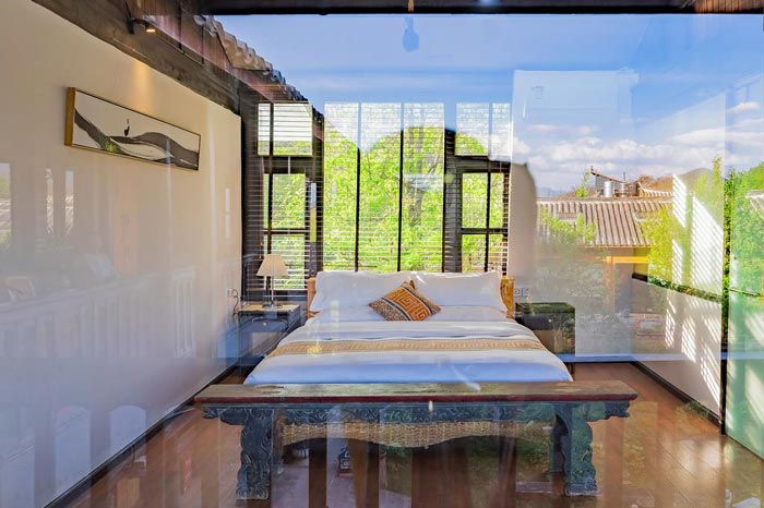 古鎮民宿客房裝修設計效果圖