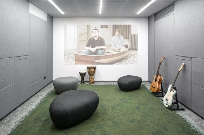 二（2）層辦公樓休閑區設計方案