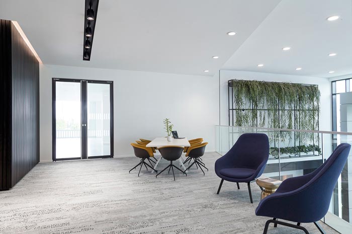 商業(yè)園辦公室交流區(qū)裝修設計效果圖