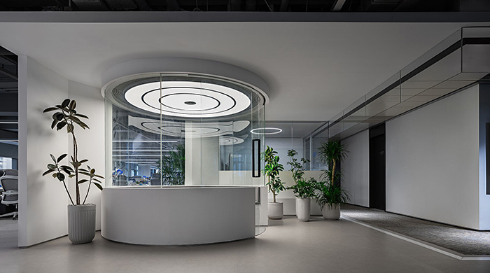 醫(yī)藥公司辦公室走廊設(shè)計案例