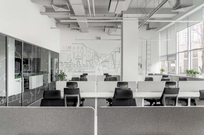 數字營銷互聯網公司辦公室設計